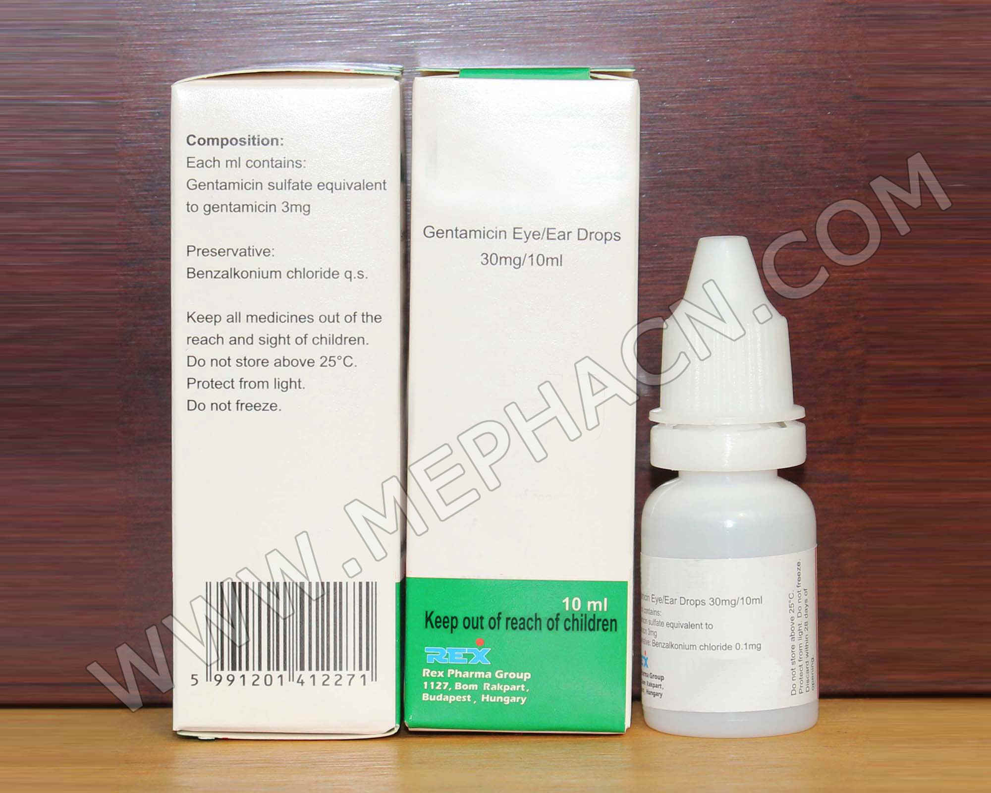 Gentamicin Eye ear Drops 30mg 10ml Hebei Mepha Co Ltd
